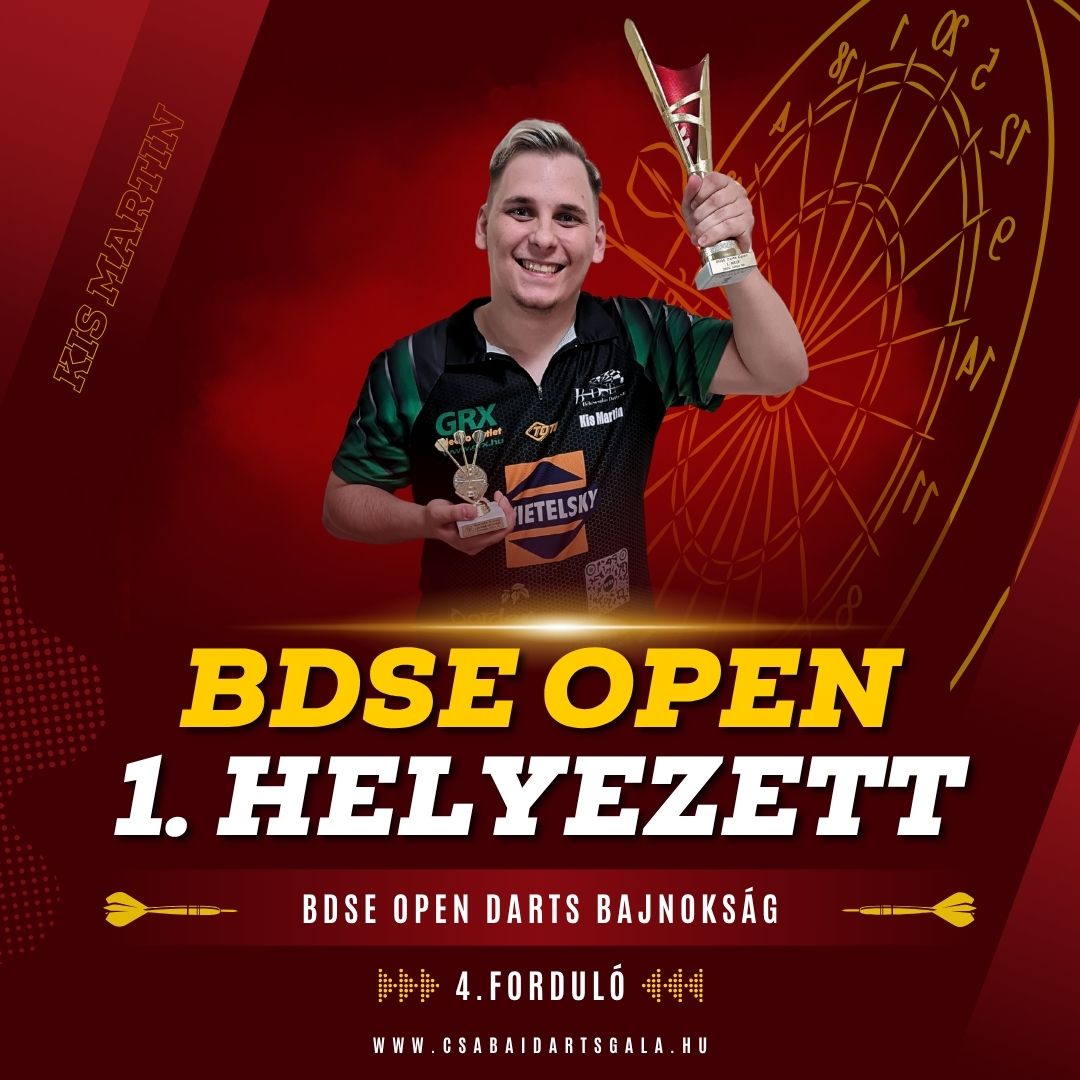 Kis Martin, első helyezett open kategória